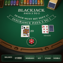 KingsChance - Blackjack Table Game - Jeux de Table